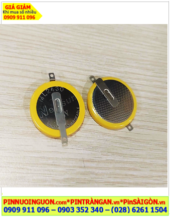 NewSun ML2430, Pin sạc 3v Lithium NewSun ML2430 (chân thép hàn) chính hãng